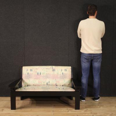 Cassina Hill House design Italian sofa in Art Nouveau style from the 80
