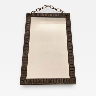 Cast Bronze Mirror
