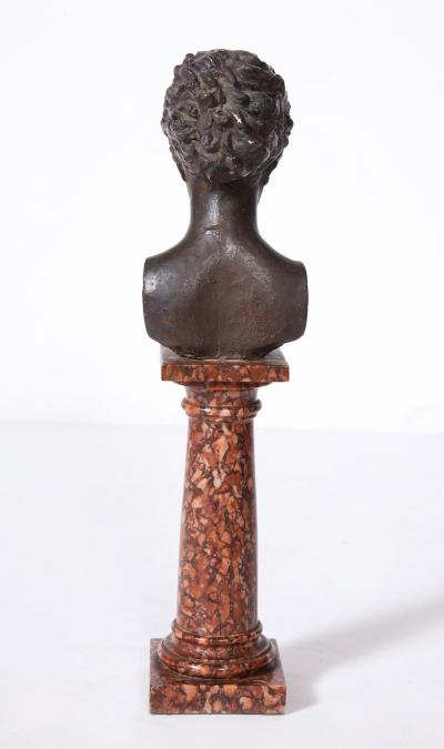 Cast Gesso Bust of a Classical Roman Woman