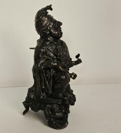 Cast Iron Cigar Lighter France circa 1880