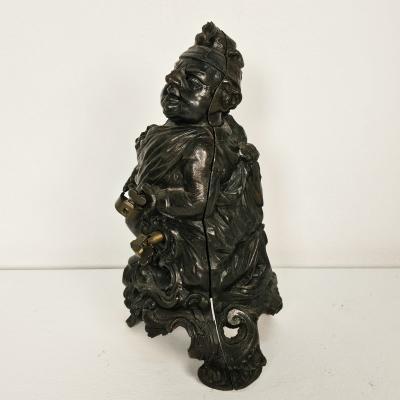 Cast Iron Cigar Lighter France circa 1880