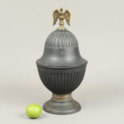 Cast Iron Covered Urn