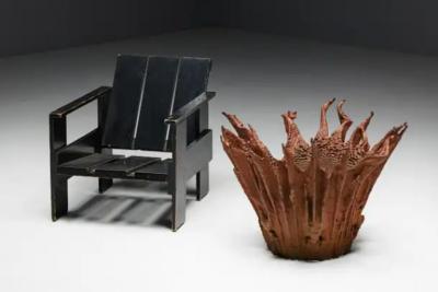Cast Iron Sculpture Belgium 1960s