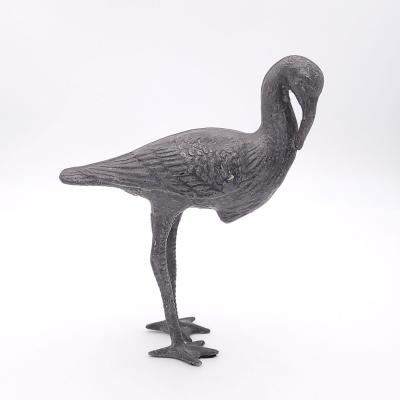 Cast Iron Stork circa 1920