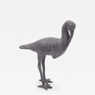 Cast Iron Stork circa 1920
