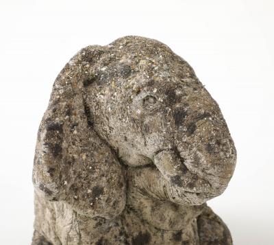 Cast Stone Elephant Garden Statue France Mid 20th C 
