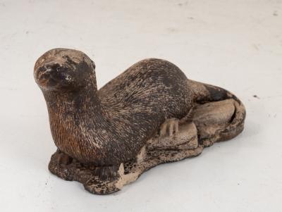 Cast Stone Otter