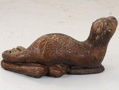 Cast Stone Otter