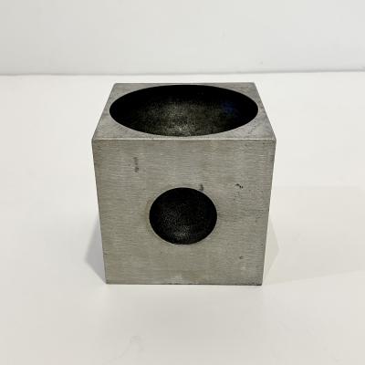 Cast aluminum Sculpture by Lorenzo Burchiellaro Italy 1970 s 
