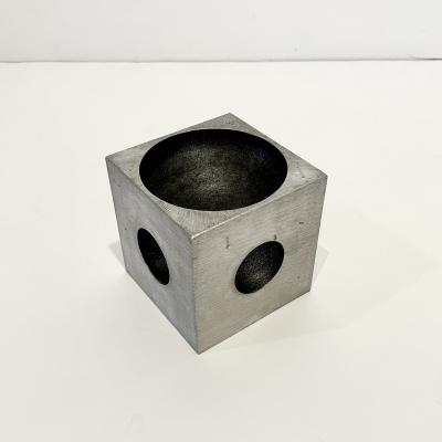 Cast aluminum Sculpture by Lorenzo Burchiellaro Italy 1970 s 