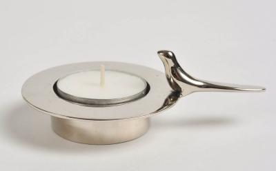 Cast bronze bird tealight holders