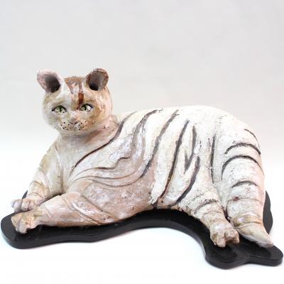 Cat sculpture 1960 Italy