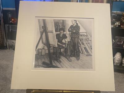 Catherine Murphy ARTIST STUDIO LITHOGRAPH BY CATHERINE MURPHY