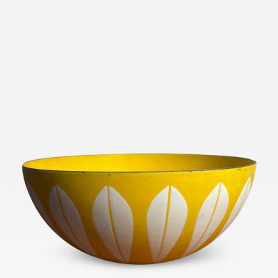 Cathrineholm Lotus 8 Yellow Enamelware Bowl