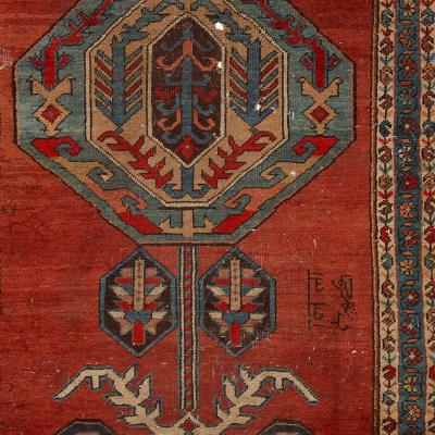 Caucasian Lenkoran Wool Runner