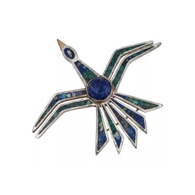 Cecilia Tono Cecilia Tono Mexican Sterling Silver Bird Brooch