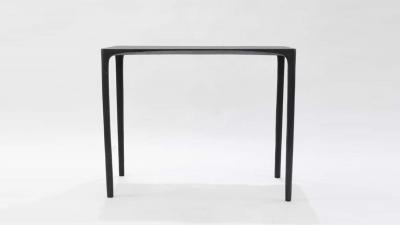 Cedric Breisacher French Contemporary Charred Oak Console Desk