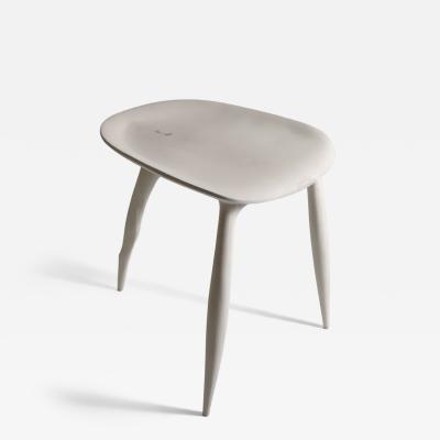 Cedric Breisacher French Contemporary Hand Sculpted Wooden Stool