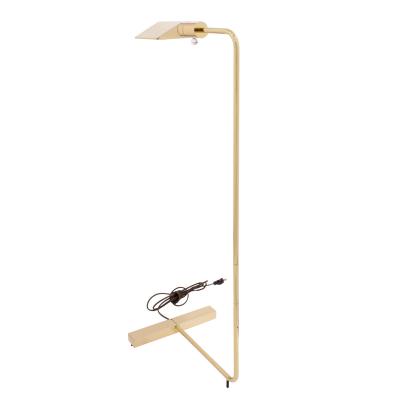 Cedric Hartman Cedric Hartman Iconic Reading Lamp in Polished Brass 1980s Signed 