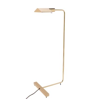 Cedric Hartman Cedric Hartman Iconic Reading Lamp in Polished Brass 1980s Signed 