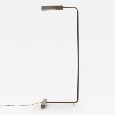 Cedric Hartman Cedric Hartman Low Profile Floor Lamp in Bronze 1969