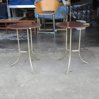 Cedric Hartman Cedric Hartman Pair of Granite Side Tables