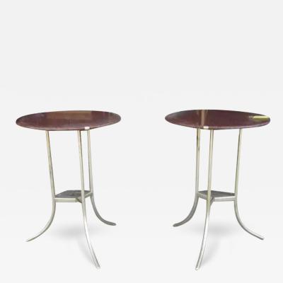 Cedric Hartman Cedric Hartman Pair of Granite Side Tables