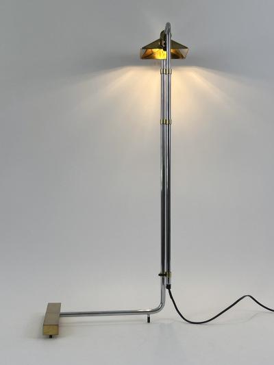 Cedric Hartman Floor Lamp or Reading Light Backslider by Cedric Hartman for Jack Lenor Larsen