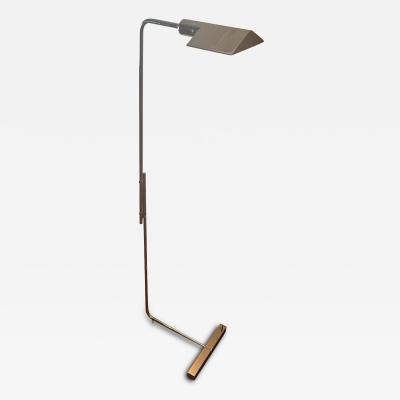 Cedric Hartman MODERN CHROME ADJUSTABLE FLOOR LAMP IN THE MANNER OF CEDRIC HARTMAN