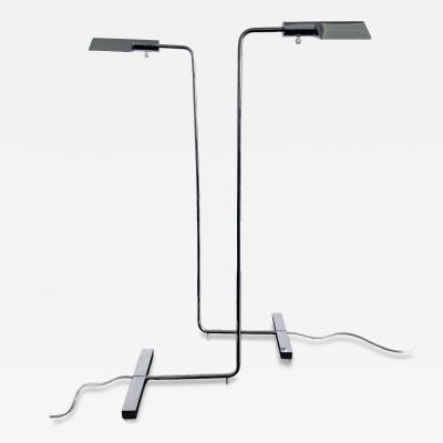 Cedric Hartman Pair Of Adjustable IUWV Floor Lamps by Cedric Hartman