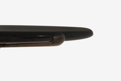 Cedric Hartman Set of Three Cedric Hartman Bronze Black Granite Side Tables 1970s