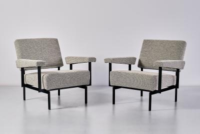 Cees Braakman Cees Braakman FM07 Armchairs Japan Series for Pastoe Netherlands 1958
