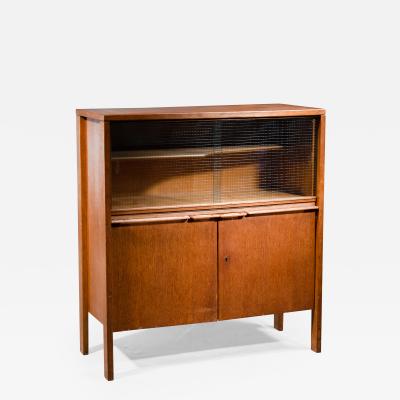 Cees Braakman Cees Braakman early Cupboard or Bar in Oak Netherlands 1940s 50s