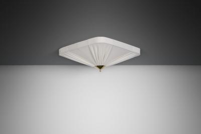 Ceiling Lamp with Brass Finial Finland Mid 20th Century