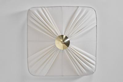 Ceiling Lamp with Brass Finial Finland Mid 20th Century