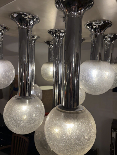 Ceiling Light Goffredo Reggiani Style 1970s