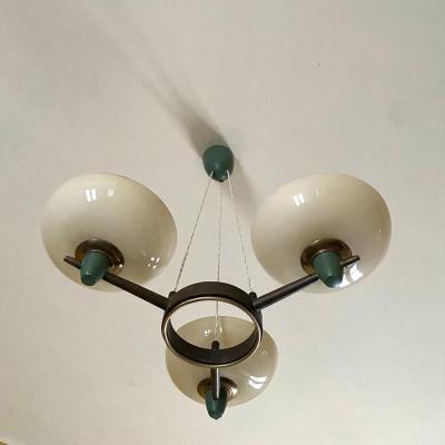 Ceiling Light with 3 Murano Glasses