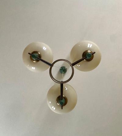 Ceiling Light with 3 Murano Glasses