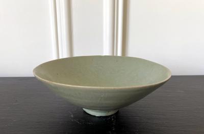 Celadon Ceramic Tea Bowl Korean Goryeo Dynasty
