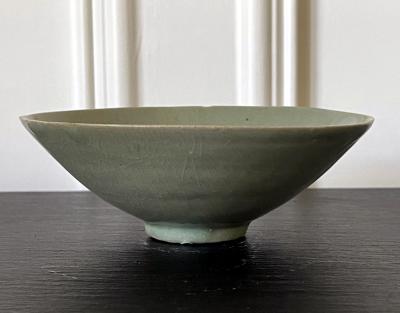Celadon Ceramic Tea Bowl Korean Goryeo Dynasty