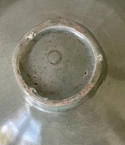 Celadon Ceramic Tea Bowl Korean Goryeo Dynasty