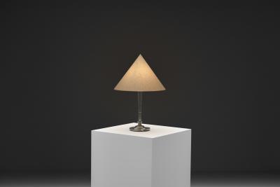 Celestine Andersson Tin Table Lamp by Celestine Andersson Sweden First half of the 20th Century