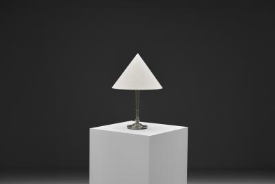 Celestine Andersson Tin Table Lamp by Celestine Andersson Sweden First half of the 20th Century