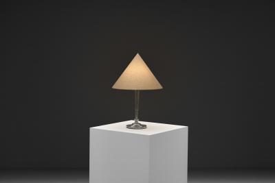 Celestine Andersson Tin Table Lamp by Celestine Andersson Sweden First half of the 20th Century