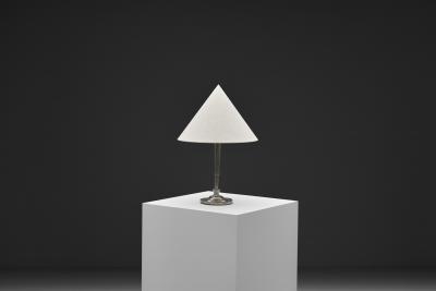 Celestine Andersson Tin Table Lamp by Celestine Andersson Sweden First half of the 20th Century
