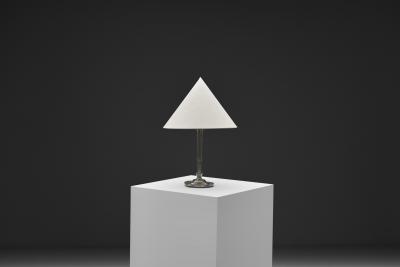 Celestine Andersson Tin Table Lamp by Celestine Andersson Sweden First half of the 20th Century