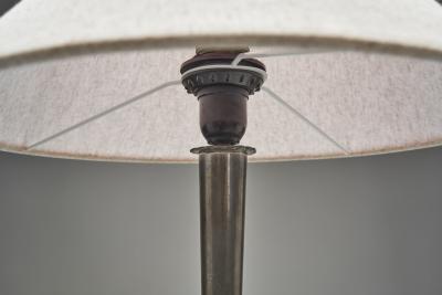Celestine Andersson Tin Table Lamp by Celestine Andersson Sweden First half of the 20th Century