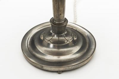 Celestine Andersson Tin Table Lamp by Celestine Andersson Sweden First half of the 20th Century