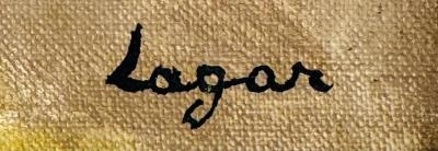 Celso Lagar Fairgoers in front of roulottes