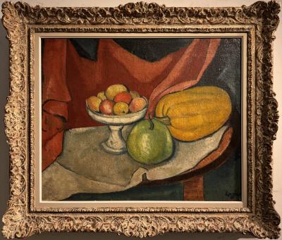 Celso Lagar Still Life with Squashes and Fruits